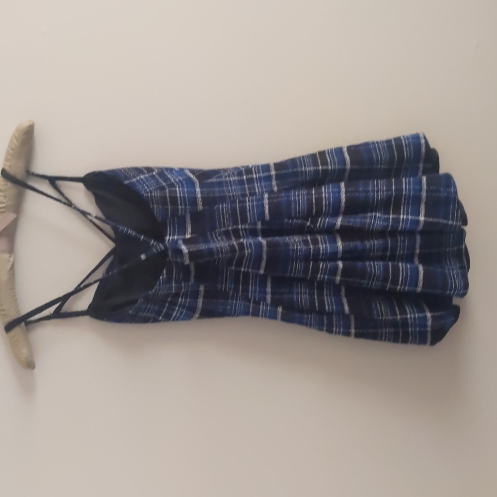 Lovers & Friends Abbie Fit and Flare Plaid Mini Dress - Picture 5 of 7